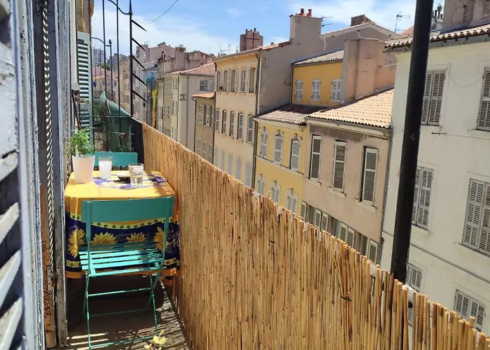 Sunny And Fully Furnished Duplex In Central Marseille